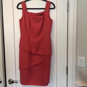David Meister Coral Dress